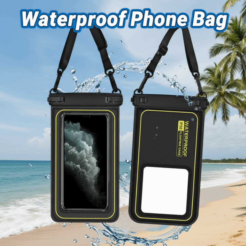 Dry Bag Waterproof - 터치스크린이 가능한 방수 휴대폰 가방, 투명한